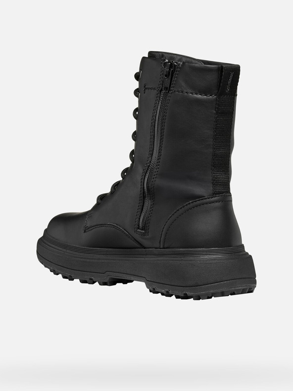 Geox Schwarze Damen Geox Lamidie + Grip ABX Stiefeletten