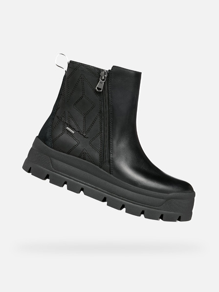 Geox Schwarze Damenstiefeletten Geox Spherica Ec7.1 Abx