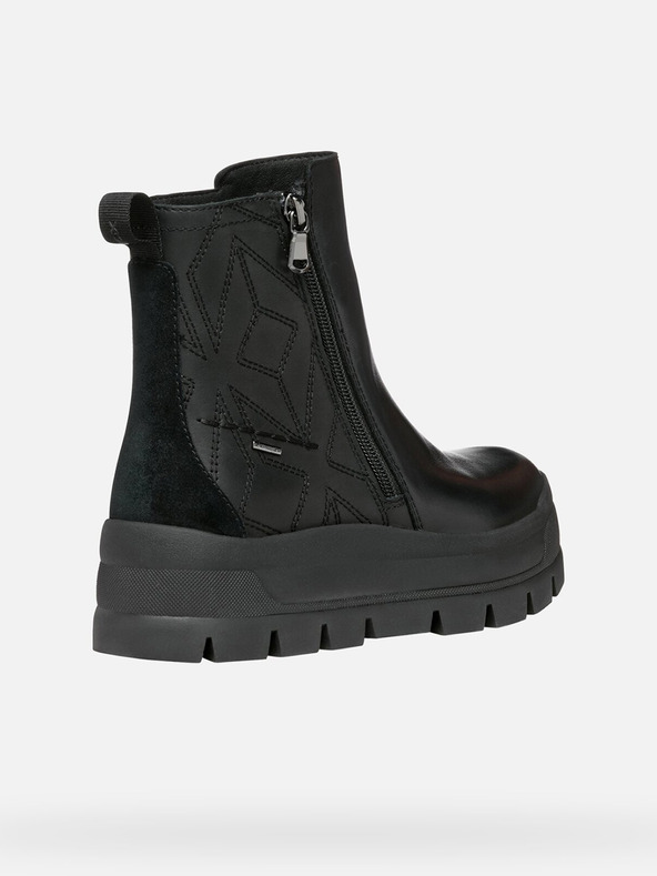 Geox Schwarze Damenstiefeletten Geox Spherica Ec7.1 Abx