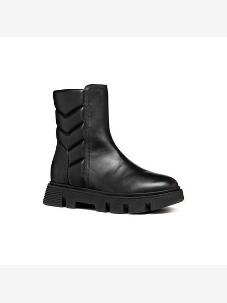 Geox Schwarze Damenstiefel Geox Vilde