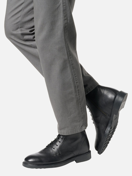 Geox Schwarze Herren-Stiefeletten Geox Tiberio