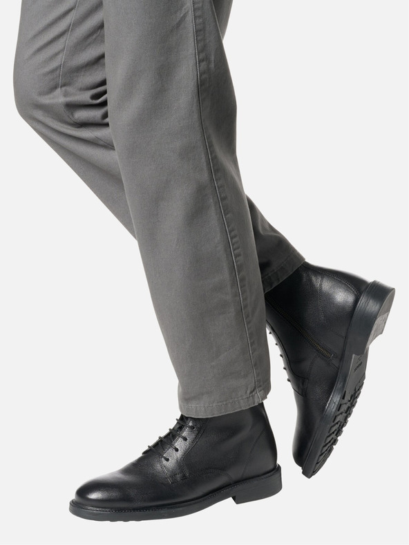 Geox Schwarze Herren-Stiefeletten Geox Tiberio