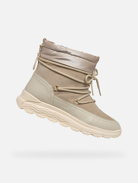 Geox Beige Damen Geox Spherica 4X4 Abx Stiefelette