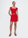 GAP Damen Leinen-Shortsrock GAP