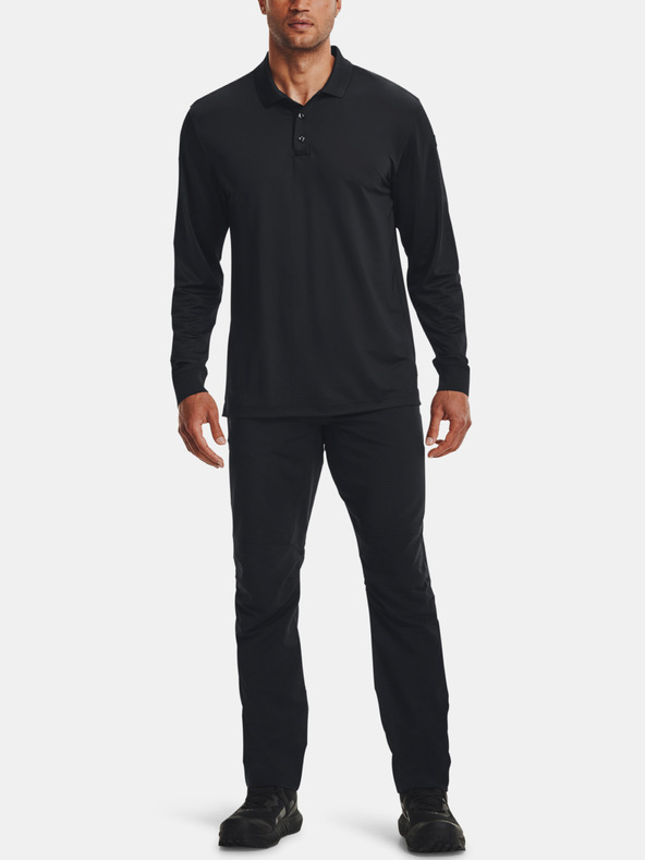 Under Armour Herren Shirt Under Armour Tac Performance Polo LS 2.0