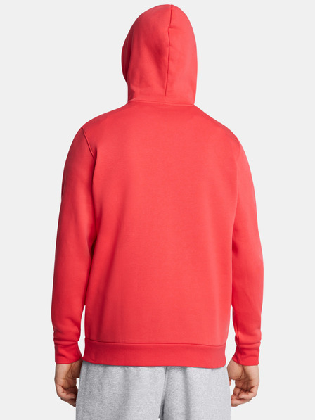 Under Armour Herren Under Armour UA Icon Fleece-Kapuzenpullover-ROT