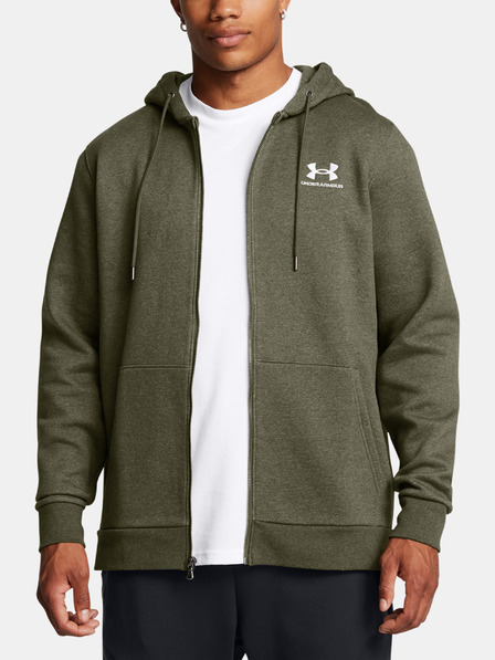 Under Armour Herren Under Armour UA Icon Fleece FZ Kapuze-GRN
