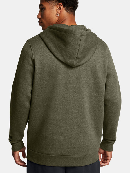 Under Armour Herren Under Armour UA Icon Fleece FZ Kapuze-GRN
