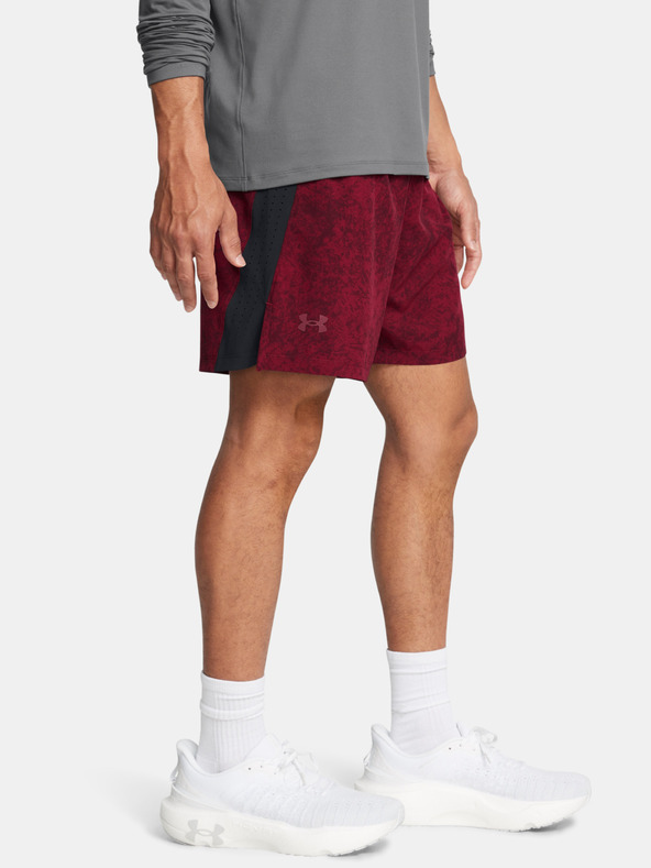Under Armour Under Armour UA LAUNCH PRO 7'' PRTD SHORT-RED Herren-Shorts