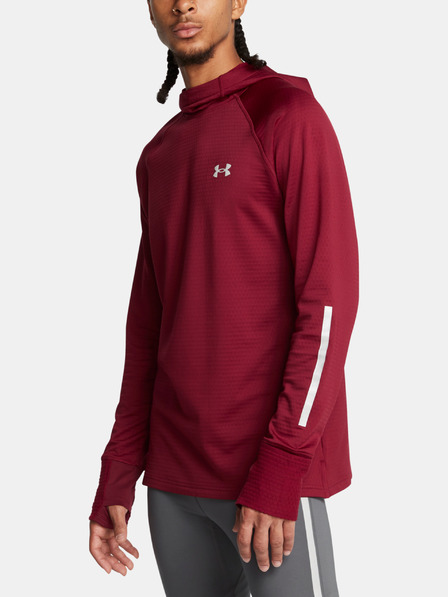 Under Armour Herren Kapuzenpullover Under Armour UA LAUNCH ELITE CW HOODY-RED