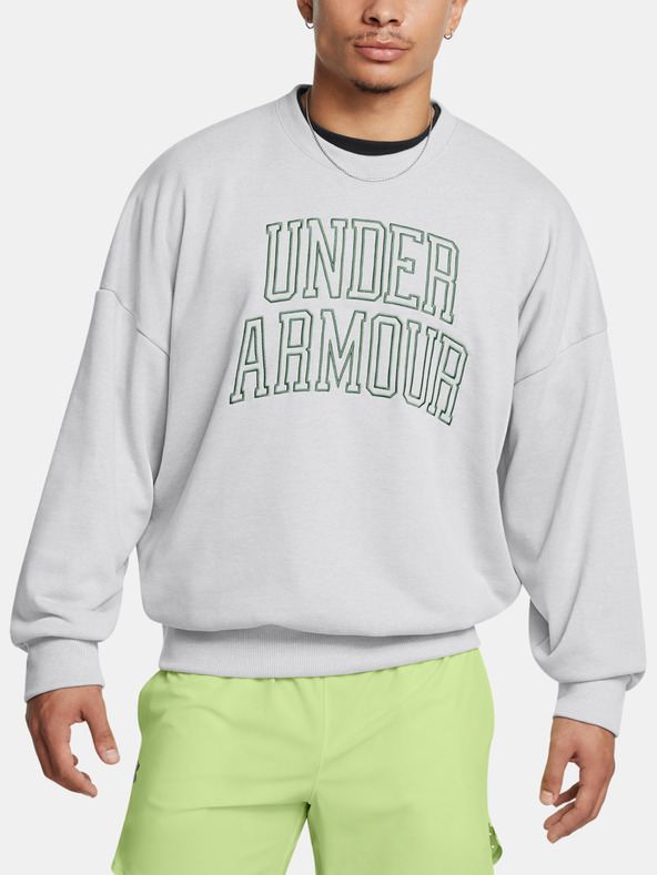 Under Armour Herren Under Armour UA Icon HWT Terry OS Crew-GRY