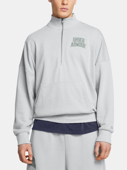 Under Armour Herren Under Armour UA Icon HWT Terry OS 1/2 Zip Sweatshirt