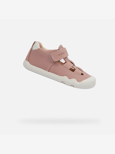 Geox Altrosa Mädchen Barefoot Sneaker mit offenem Rist Geox Steppieu