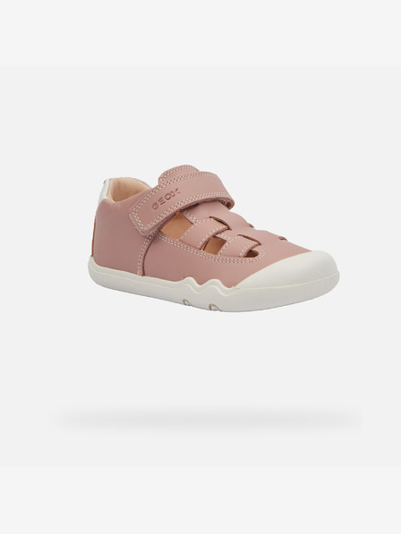 Geox Altrosa Mädchen Barefoot Sneaker mit offenem Rist Geox Steppieu