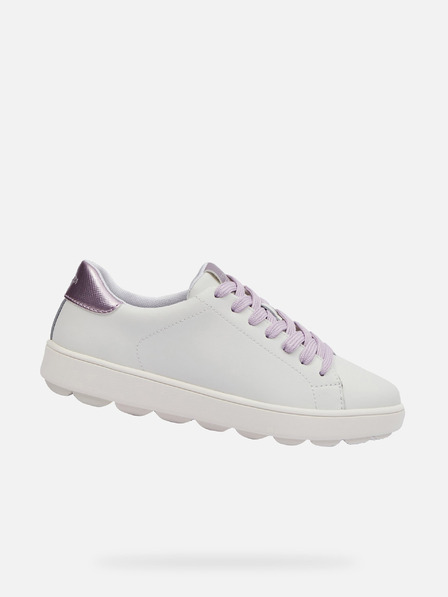 Geox Weiß Damen Geox Spherica ECUB-1 Turnschuhe