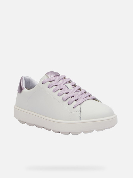 Geox Weiß Damen Geox Spherica ECUB-1 Turnschuhe