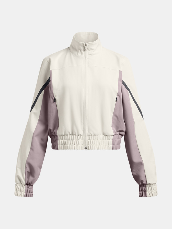 Under Armour Under Armour Mädchen Unstoppable Crop Jacke-WHT