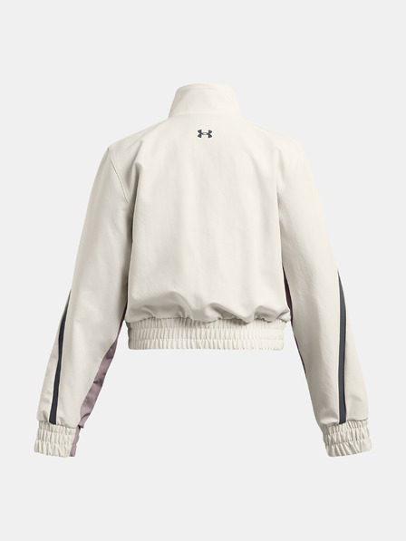 Under Armour Under Armour Mädchen Unstoppable Crop Jacke-WHT