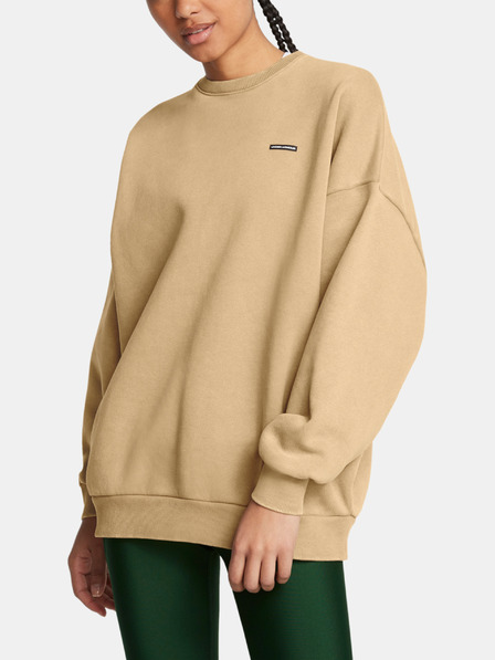 Under Armour Frauen Under Armour UA Icon HWT Flc OS Crew-BRN Sweatshirt