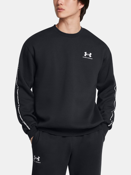 Under Armour Herren Under Armour UA Icon Fleece Crew Taping Sweatshirt