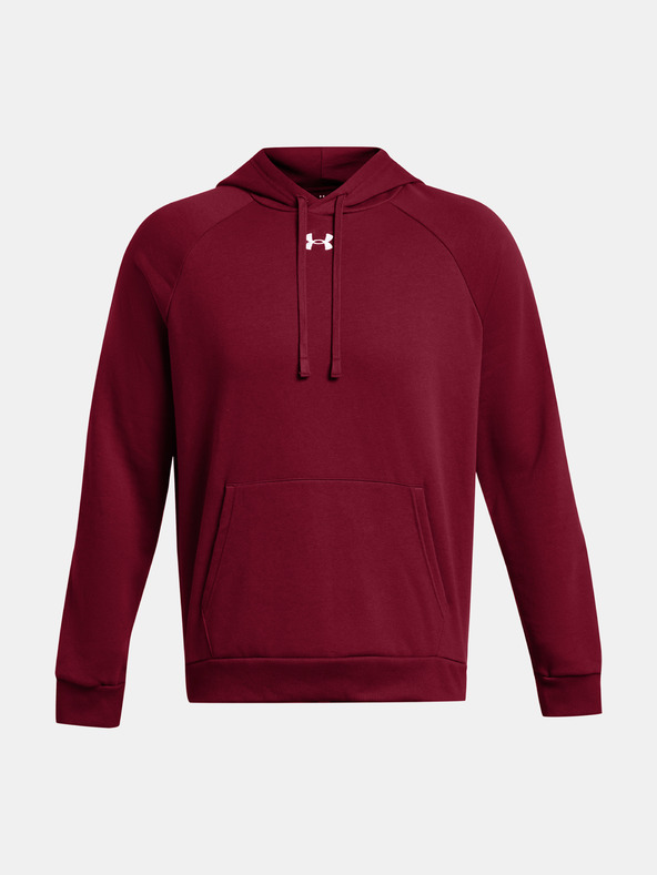 Under Armour Herren Under Armour UA Rival Fleece Kapuzenpullover-ROT