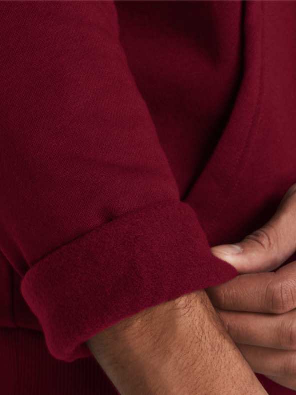 Under Armour Herren Under Armour UA Rival Fleece Kapuzenpullover-ROT