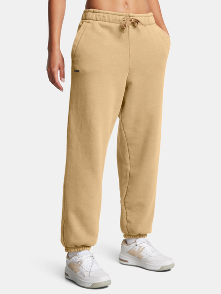 Under Armour Damen Hose Under Armour UA Icon HWT Flc OS Pant-BRN