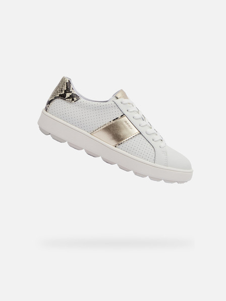 Geox Weiß Damen Geox Spherica ECUB-1 Turnschuhe