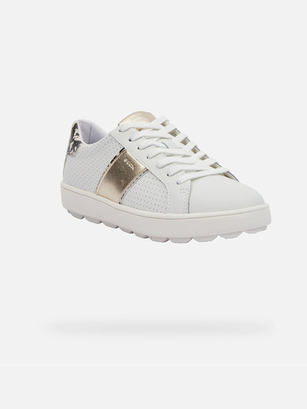 Geox Weiß Damen Geox Spherica ECUB-1 Turnschuhe