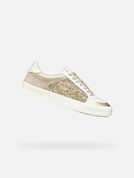 Geox Weiß Damen Geox Emmeleny Turnschuhe