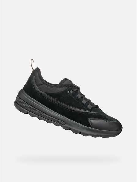 Geox Schwarz Herren-Turnschuhe Geox Spherica Actif