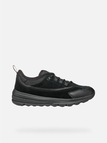 Geox Schwarz Herren-Turnschuhe Geox Spherica Actif