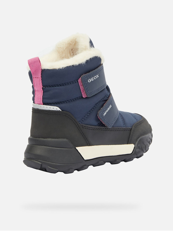 Geox Dunkelblauer Mädchen-Winterschuh Geox Trekkyup B Ab