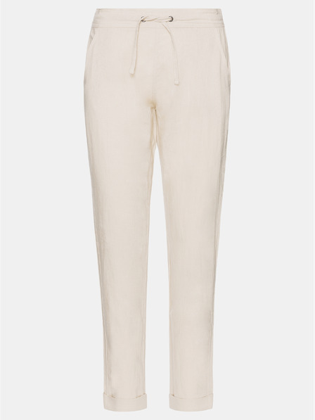 Sam 73 Cremefarbene Damen-Leinenhose SAM 73