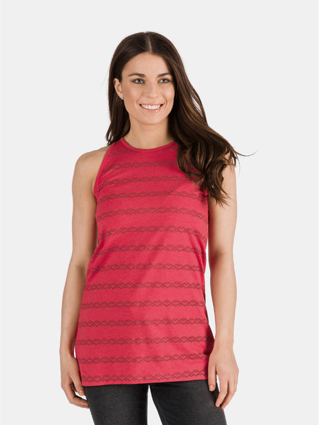 Sam 73 Rosa gemustertes Damen-Tank-Top SAM 73