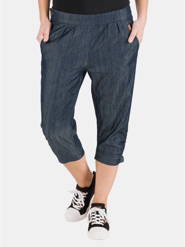 Sam 73 Dunkelblaue Damen-Denim-3/4-Hose SAM 73