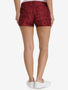 Sam 73 Rote gemusterte Shorts für Frauen SAM 73