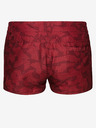 Sam 73 Rote gemusterte Shorts für Frauen SAM 73