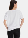 Sam 73 Weißes lockeres Damen-T-Shirt mit SAM 73 Aufdruck