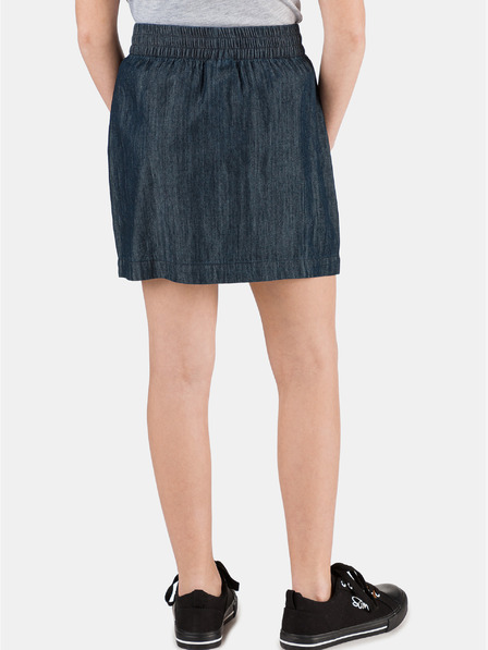 Sam 73 Dunkelblauer Jeansrock für Mädchen mit Knöpfen SAM 73