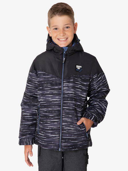 Sam 73 Schwarze Winterjacke mit Kapuze für Jungen SAM 73 Luke