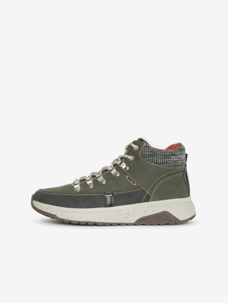 Sam 73 Graue und grüne Herren-Stiefeletten SAM 73 Carl