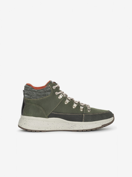 Sam 73 Graue und grüne Herren-Stiefeletten SAM 73 Carl