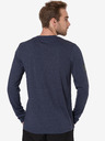 Sam 73 Dunkelblau gestreiftes Herren-T-Shirt SAM 73