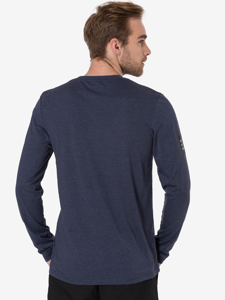 Sam 73 Dunkelblau gestreiftes Herren-T-Shirt SAM 73