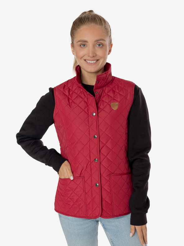 Sam 73 Rote Damen Steppweste Sam 73 Martha