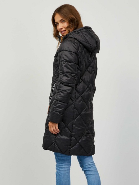 Sam 73 Schwarze Steppjacke mit Kapuze für Damen Sam 73