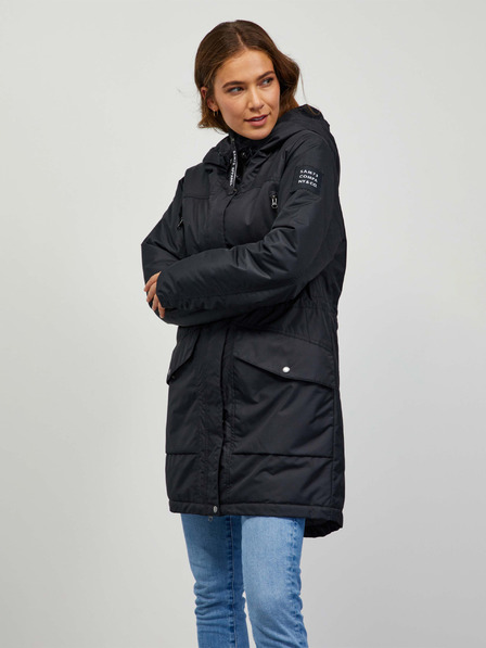 Sam 73 Schwarzer Damen-Parka Sam 73 Artemis