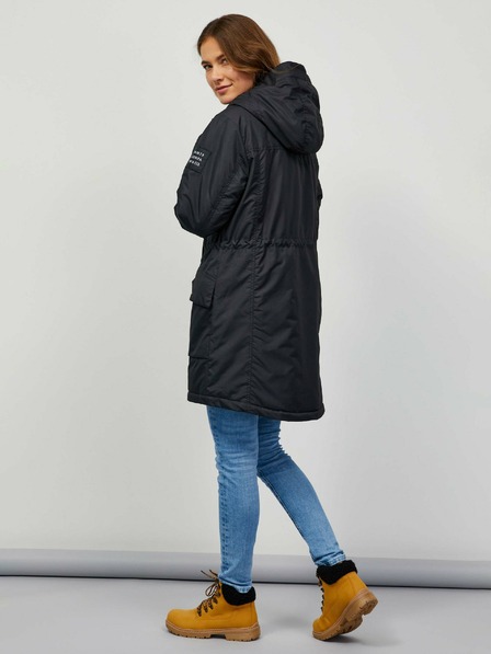 Sam 73 Schwarzer Damen-Parka Sam 73 Artemis