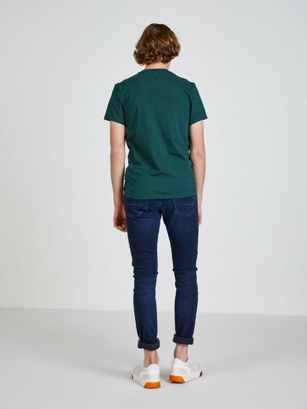 Sam 73 Dunkelgrünes Herren T-Shirt SAM 73 Blane